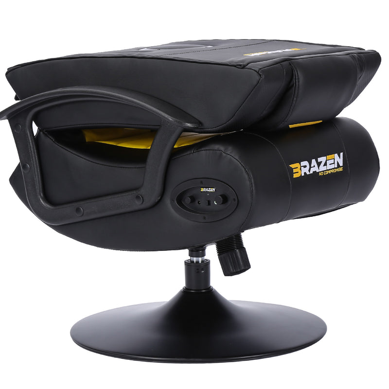 Pre-Loved BraZen Pride 2.1 Bluetooth Surround Sound Gaming Chair - Yellow