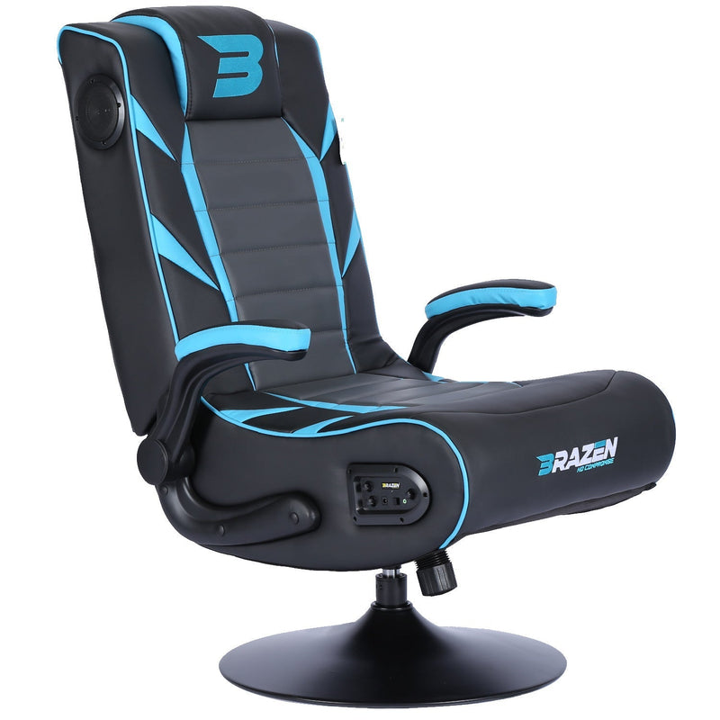 Pre-Loved BraZen Panther Elite 2.1 Bluetooth Surround Sound Gaming Chair