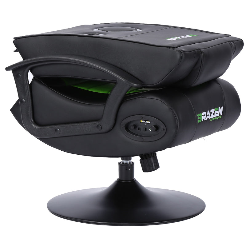 Pre-Loved BraZen Stag 2.1 Bluetooth Surround Sound Gaming Chair - Green