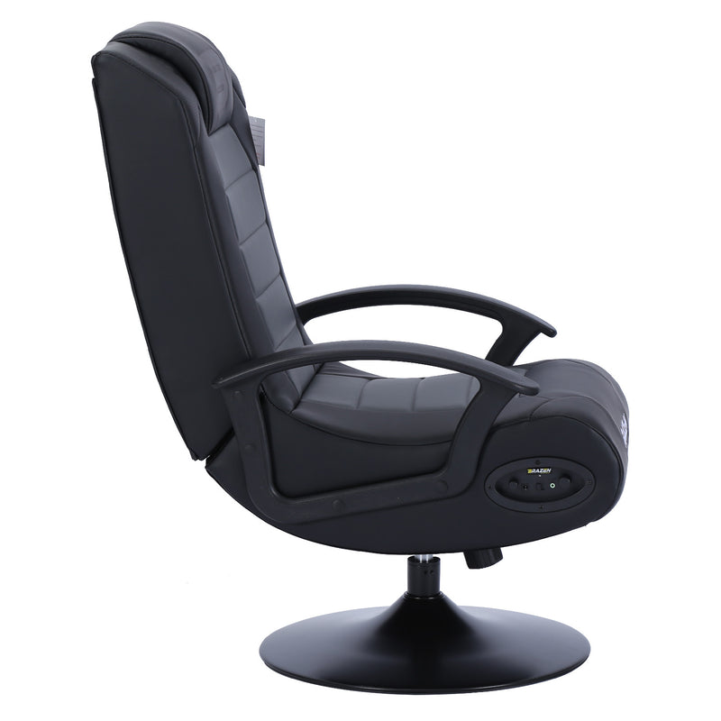 Pre-Loved BraZen Pride 2.1 Bluetooth Surround Sound Gaming Chair - Grey