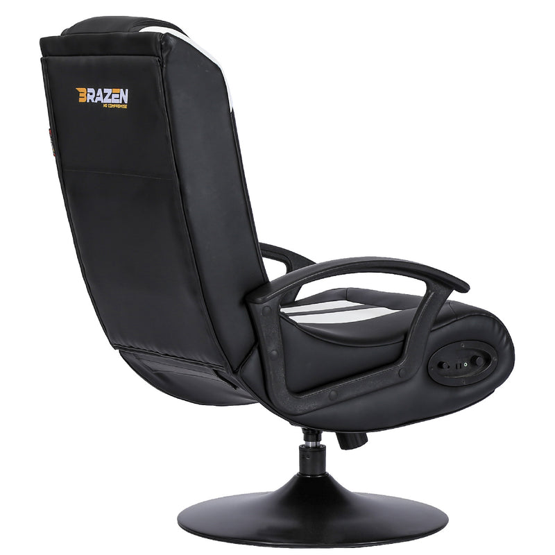 Pre-Loved BraZen Pride 2.1 Bluetooth Surround Sound Gaming Chair - White