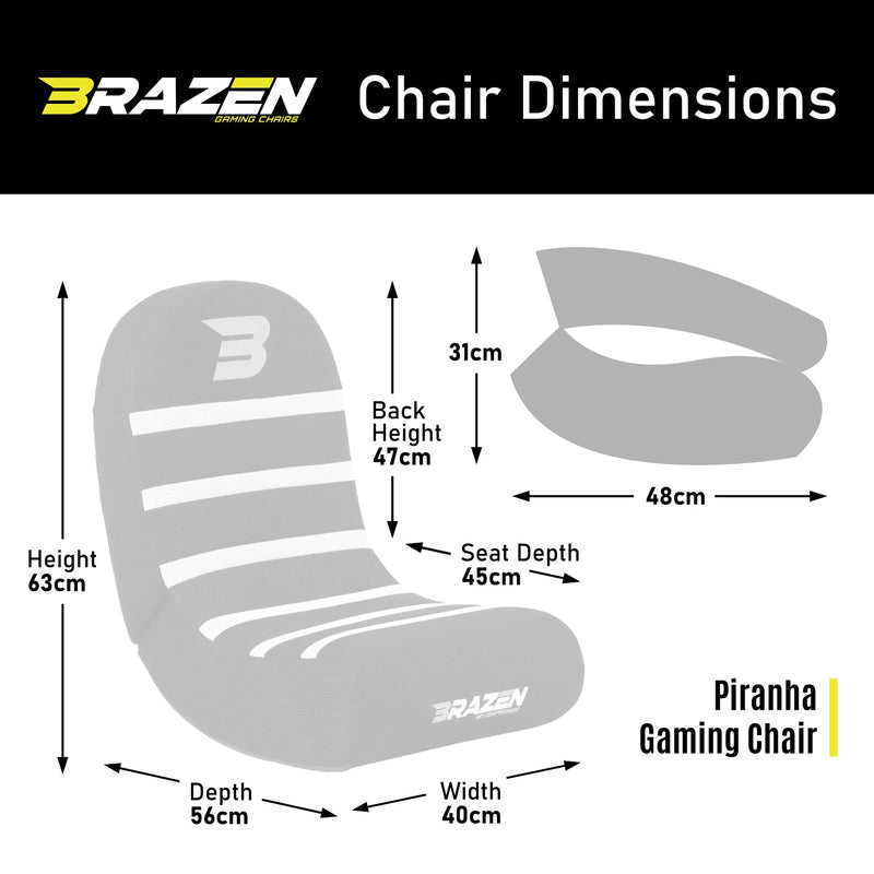BraZen Piranha Gaming Chair