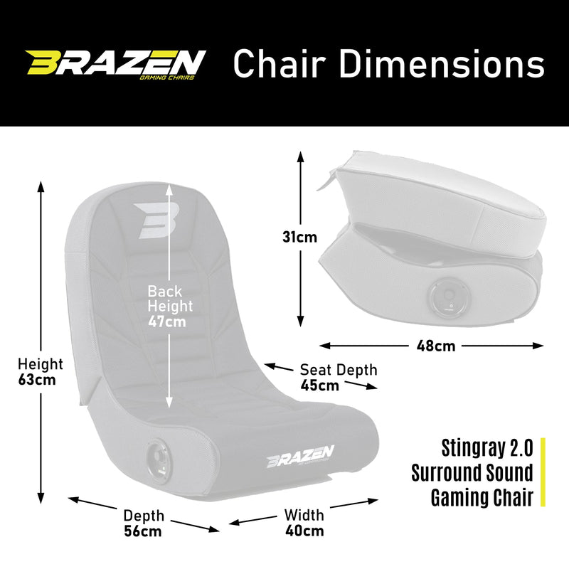 BraZen Stingray Gaming Chair